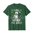 Kids 'I Will Work For Robux' T-Shirt – Funny Gamer Youth Tee, Roblox Currency Statement Shirt