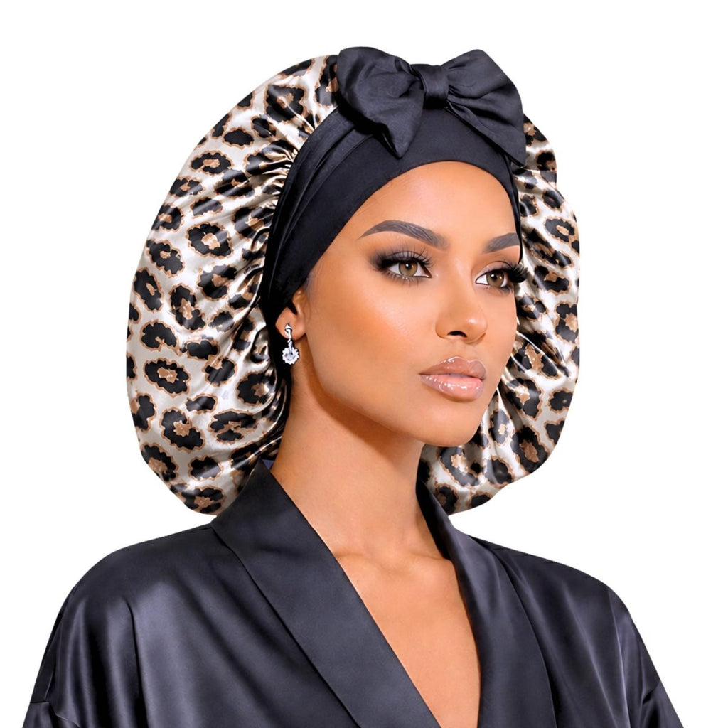 Original Stretch Tie Satin Bonnet