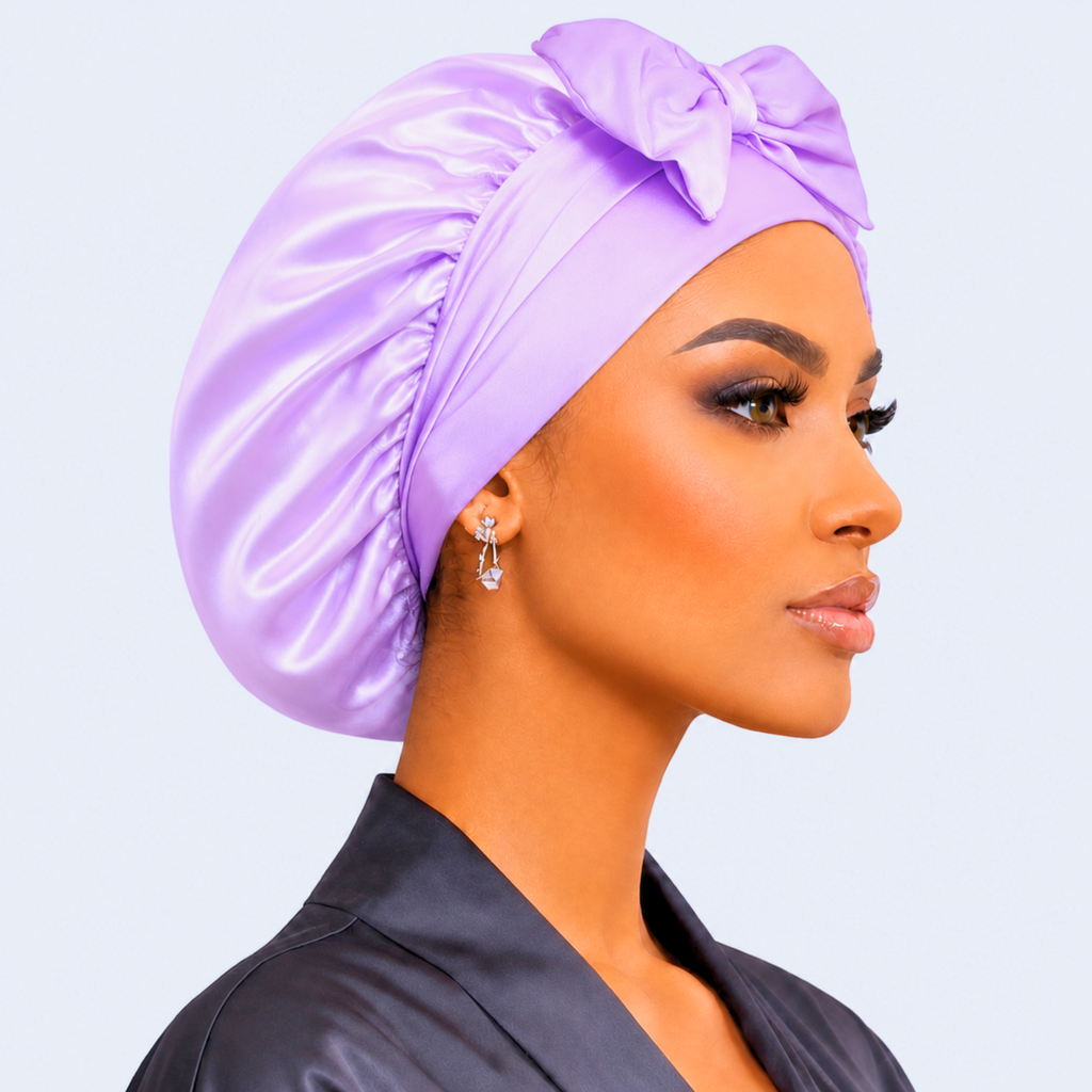 Original Stretch Tie Satin Bonnet