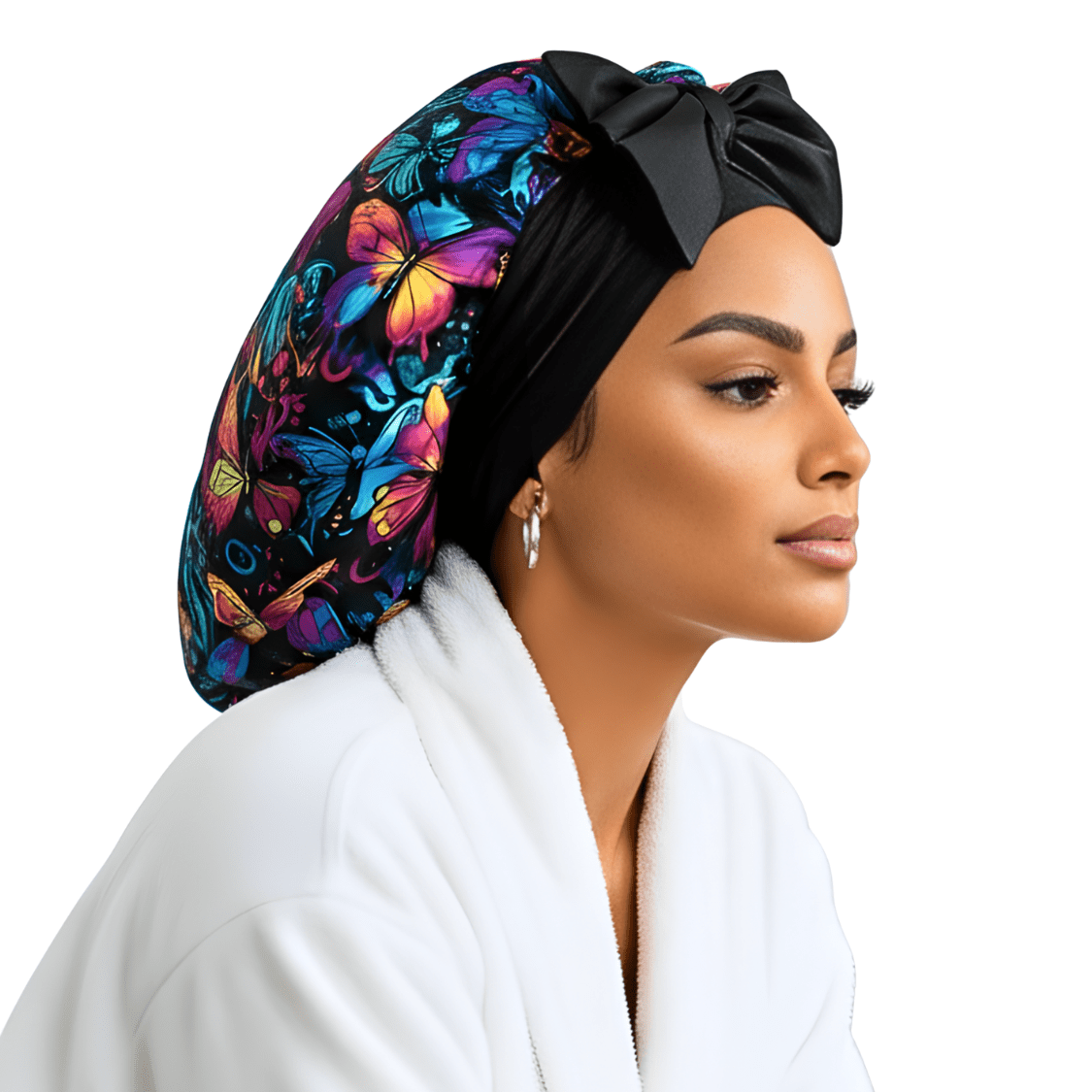 Original Stretch Tie Satin Bonnet