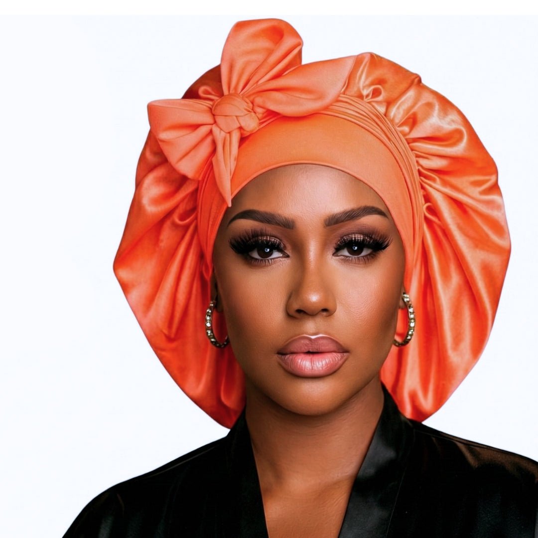 Original Stretch Tie Satin Bonnet