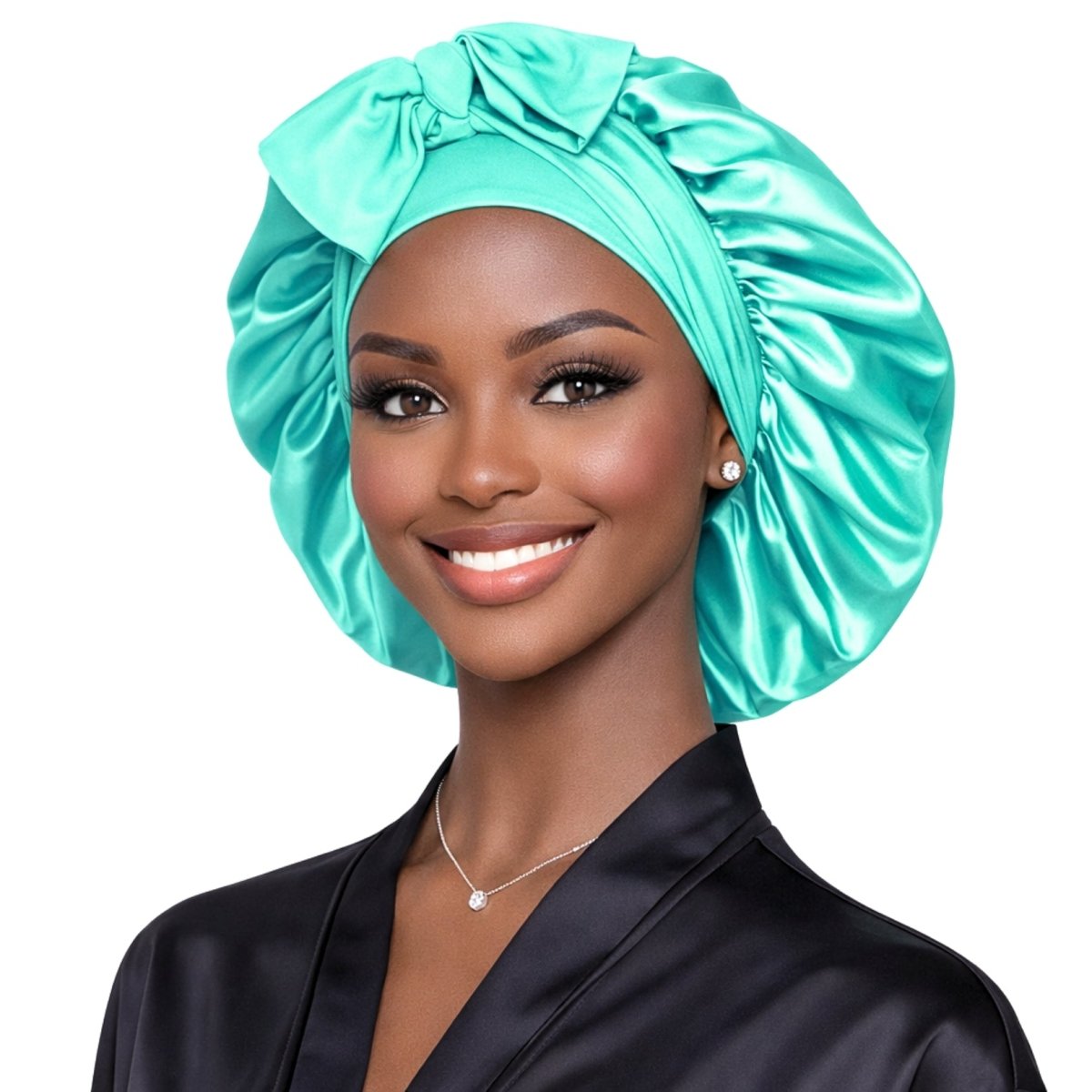 Original Stretch Tie Satin Bonnet