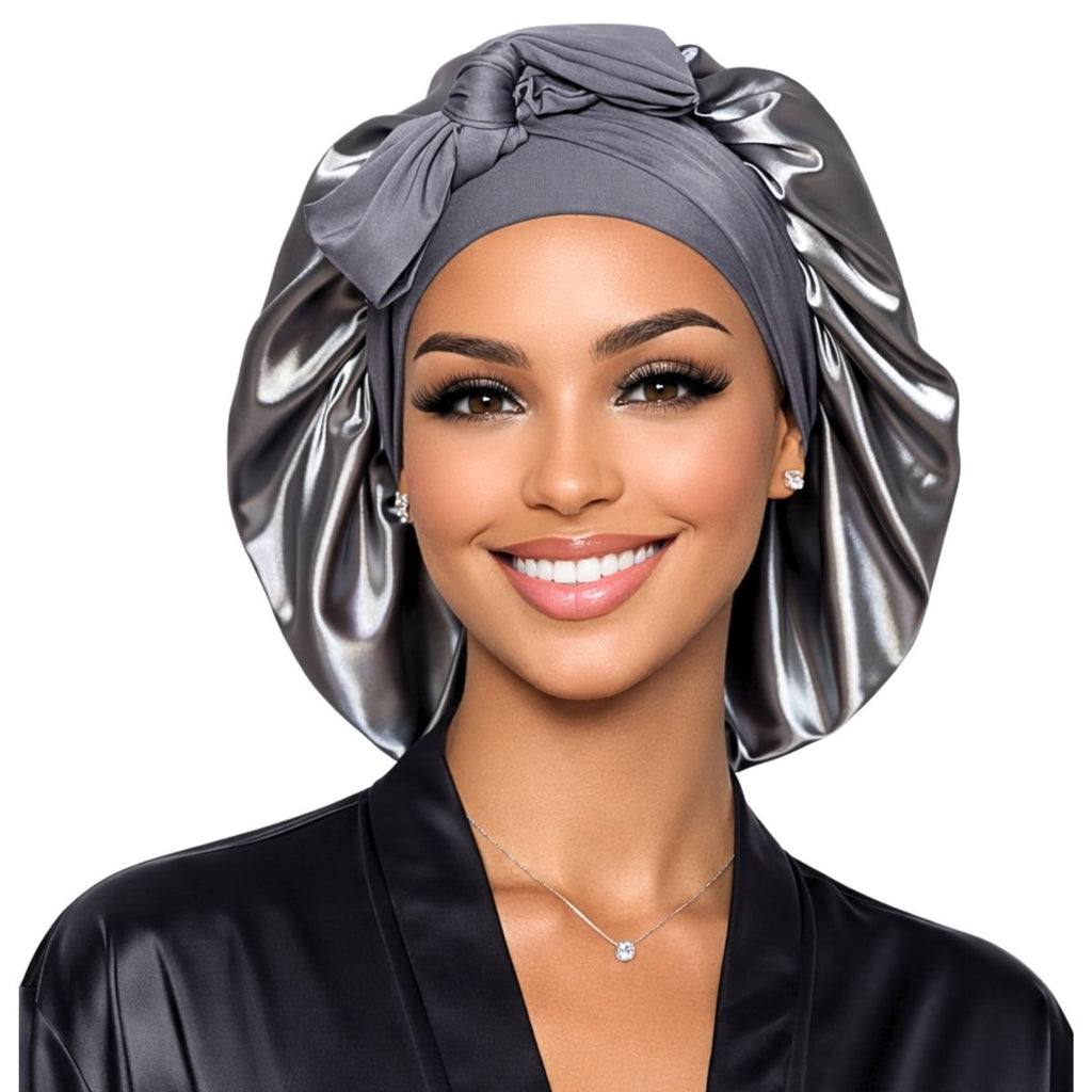 Original Stretch Tie Satin Bonnet