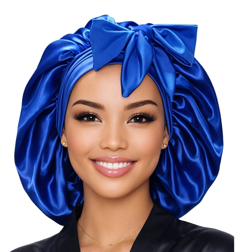 Original Stretch Tie Satin Bonnet
