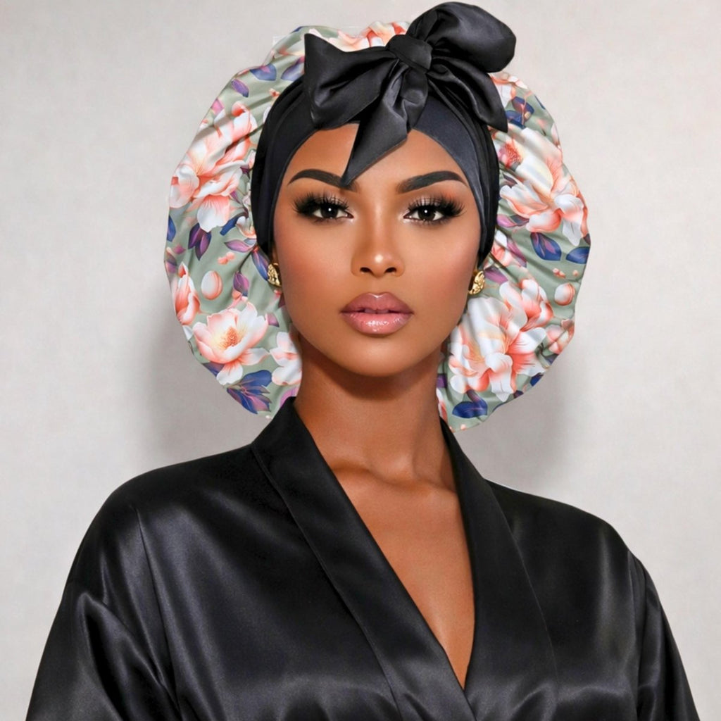 Original Stretch Tie Satin Bonnet