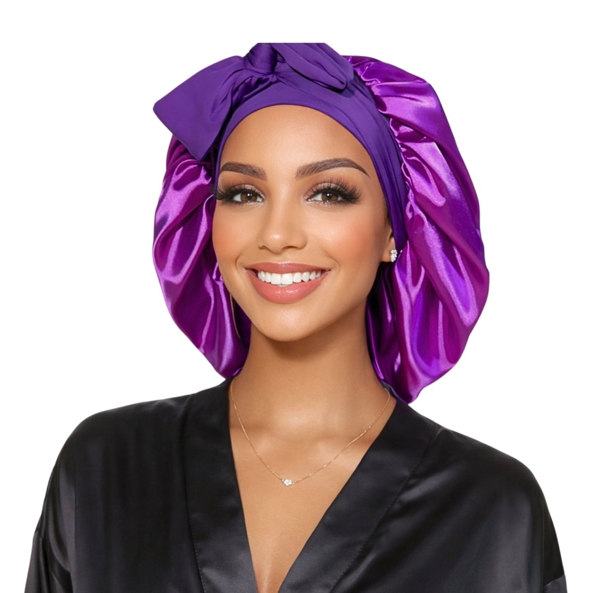 Original Stretch Tie Satin Bonnet