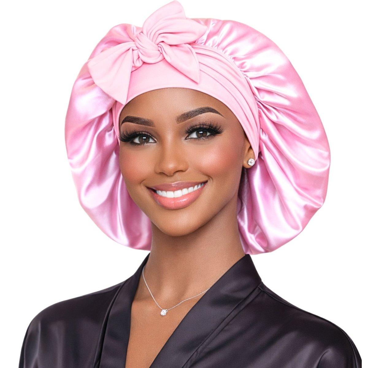 Original Stretch Tie Satin Bonnet