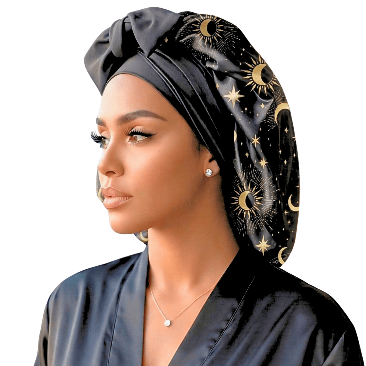 Original Stretch Tie Satin Bonnet