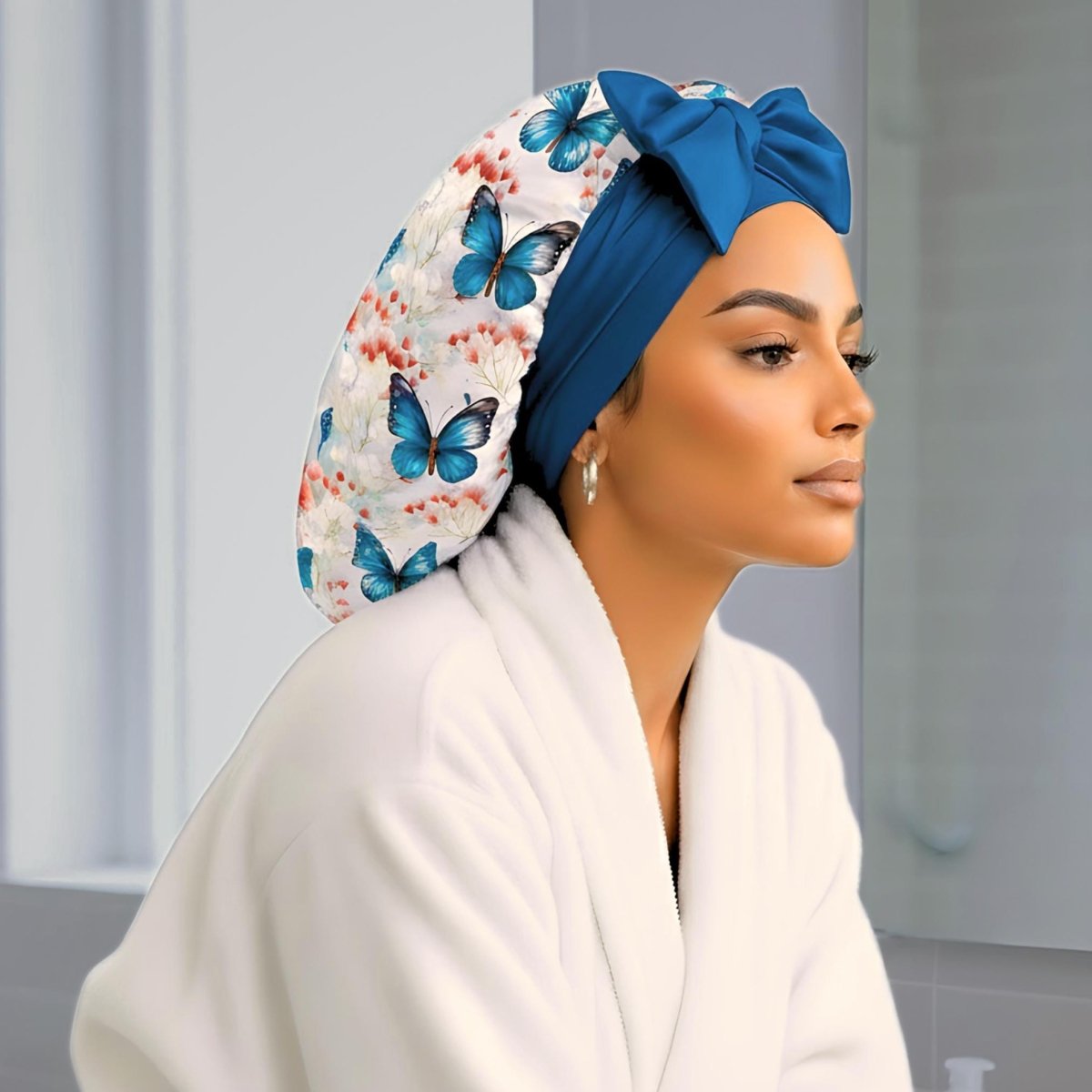 Original Stretch Tie Satin Bonnet