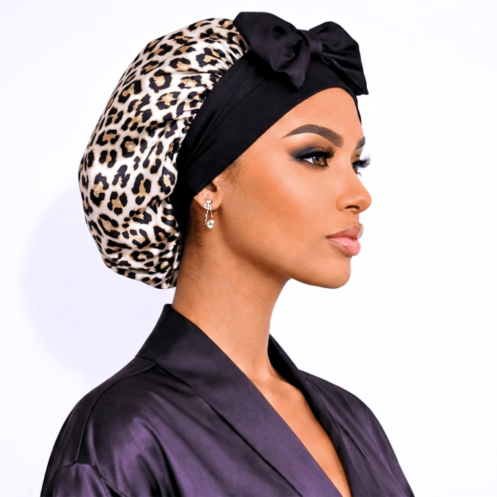 Original Stretch Tie Satin Bonnet