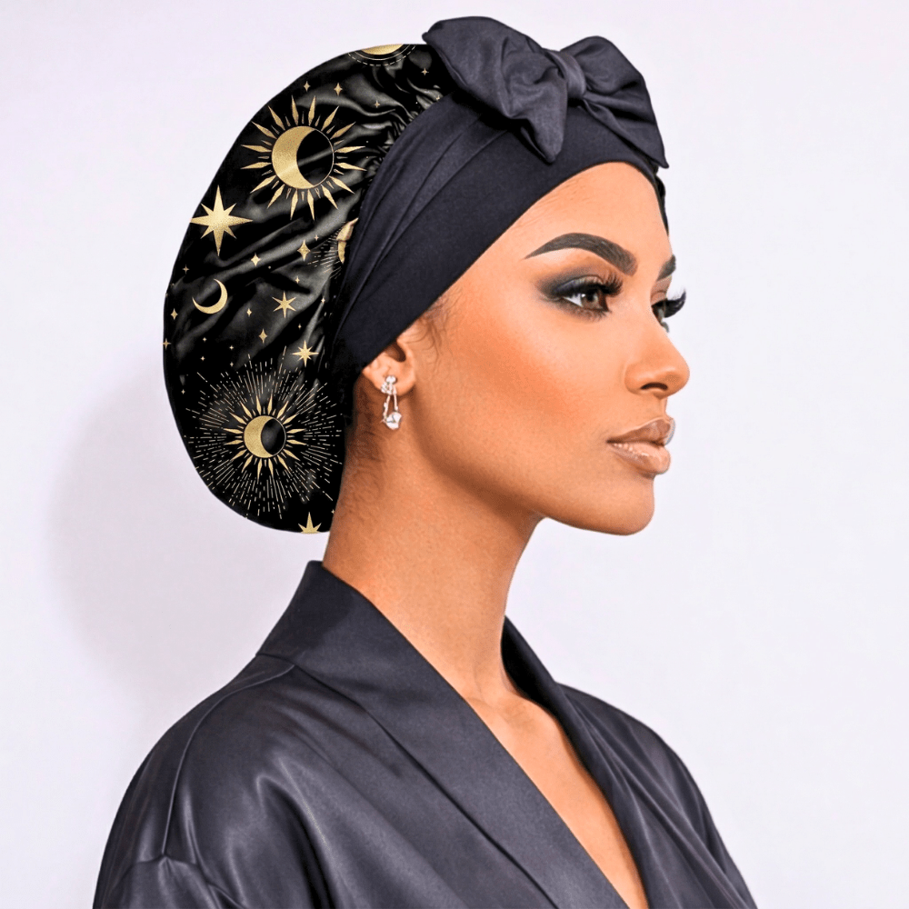 Original Stretch Tie Satin Bonnet