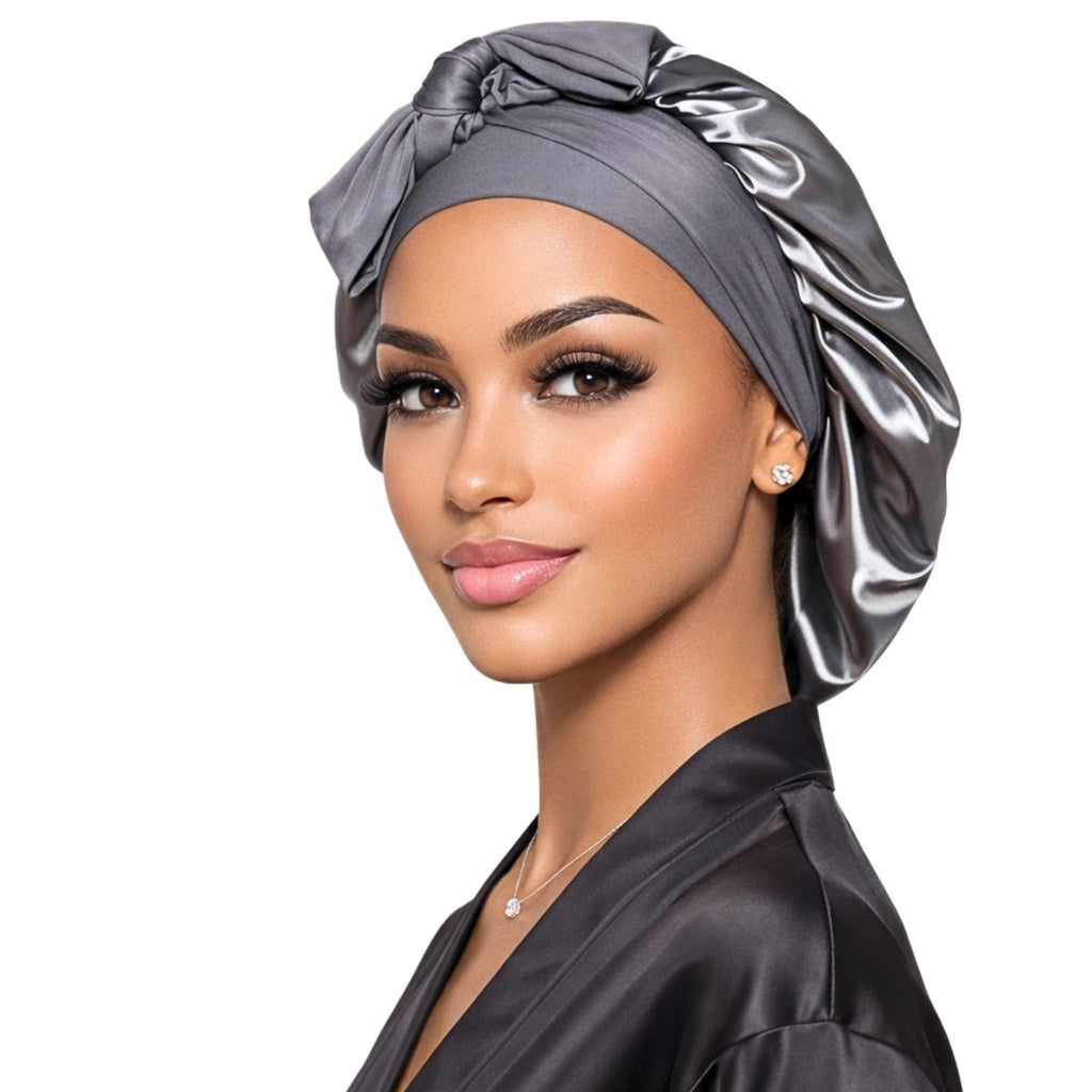 Original Stretch Tie Satin Bonnet