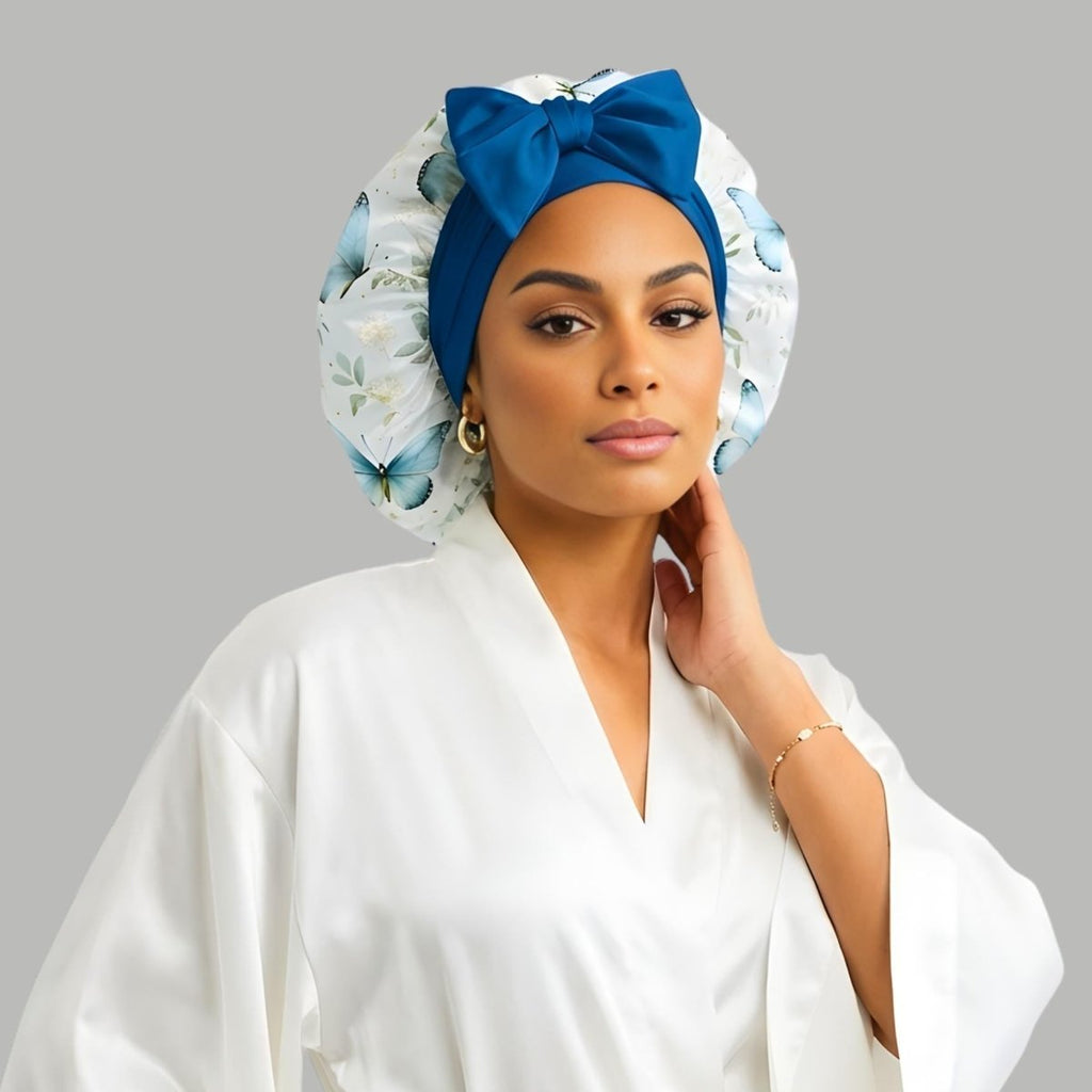 Original Stretch Tie Satin Bonnet