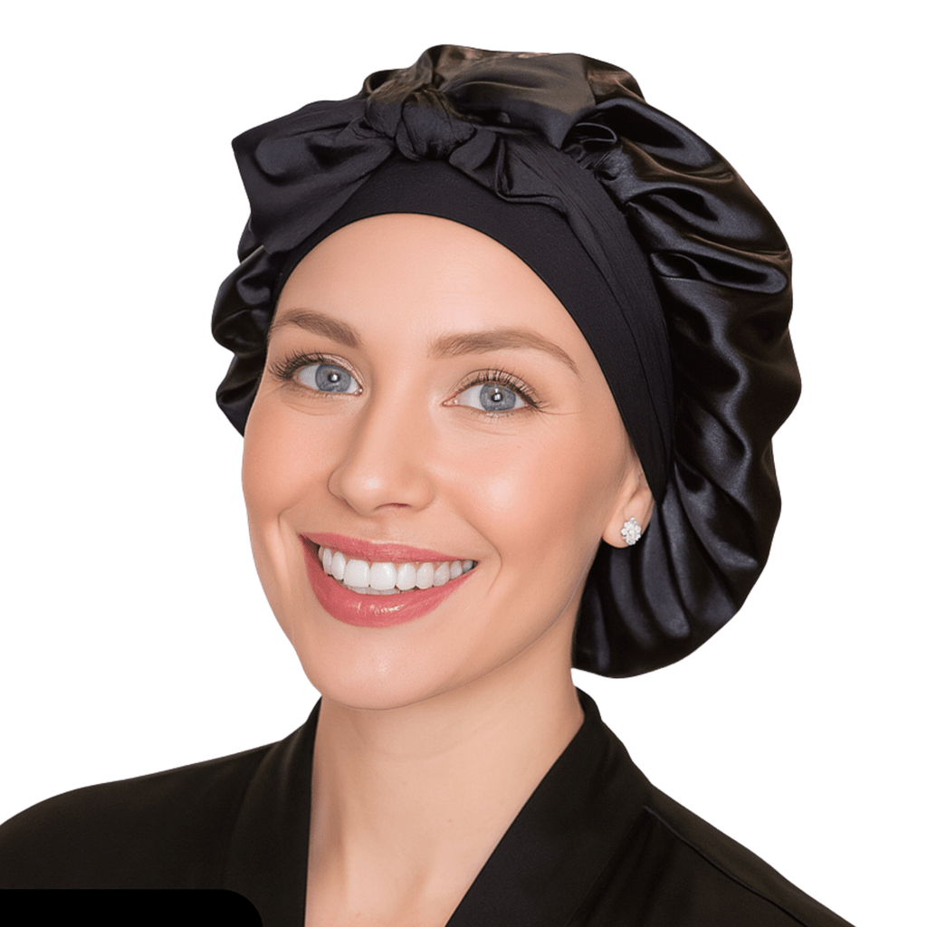 Original Stretch Tie Satin Bonnet