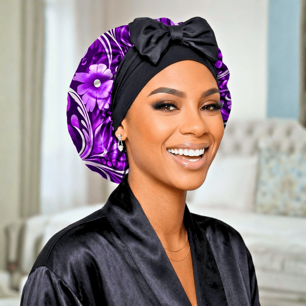 Original Stretch Tie Satin Bonnet