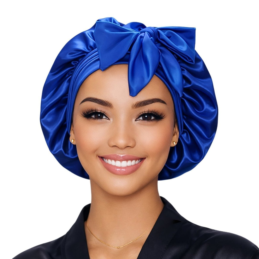 Original Stretch Tie Satin Bonnet