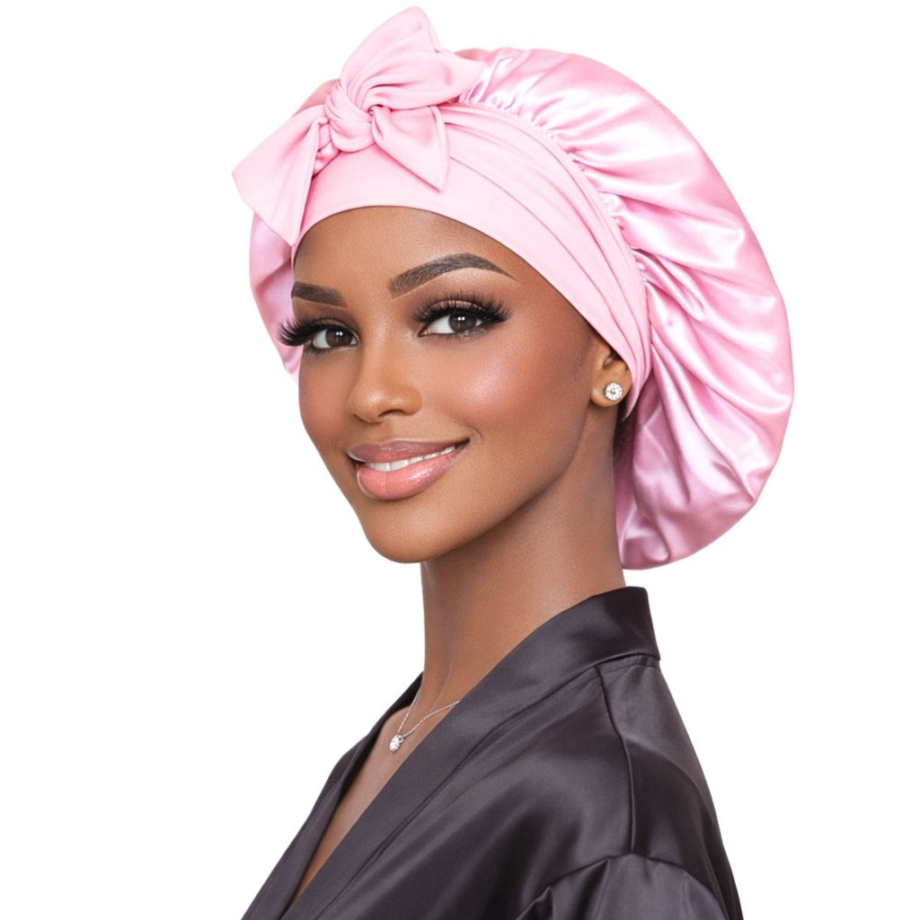 Original Stretch Tie Satin Bonnet