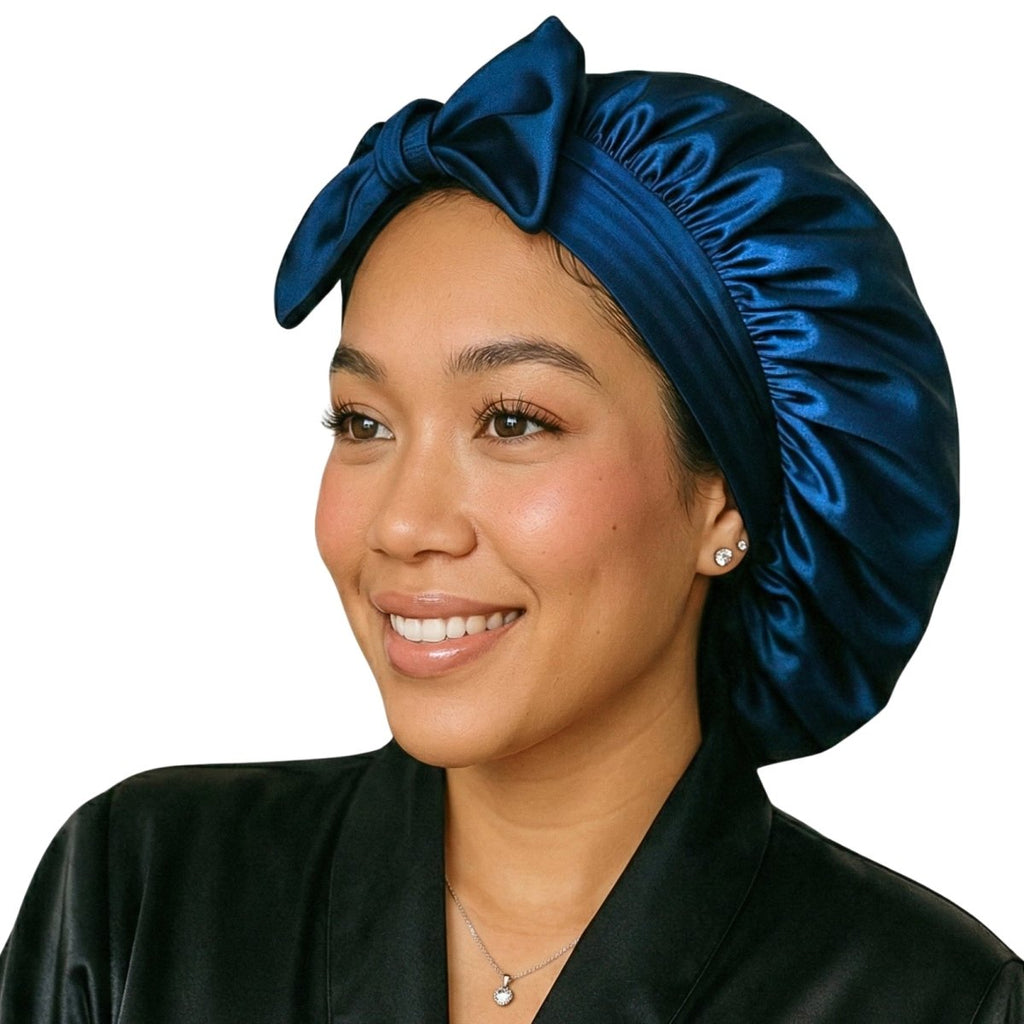 Original Stretch Tie Satin Bonnet