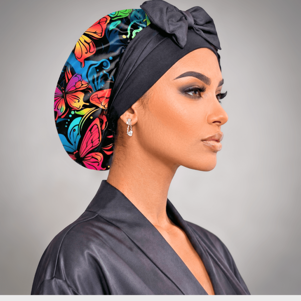 Original Stretch Tie Satin Bonnet