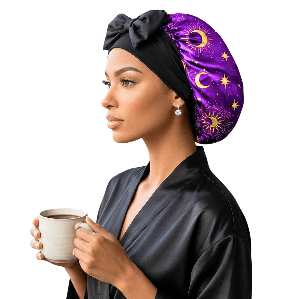 Original Stretch Tie Satin Bonnet