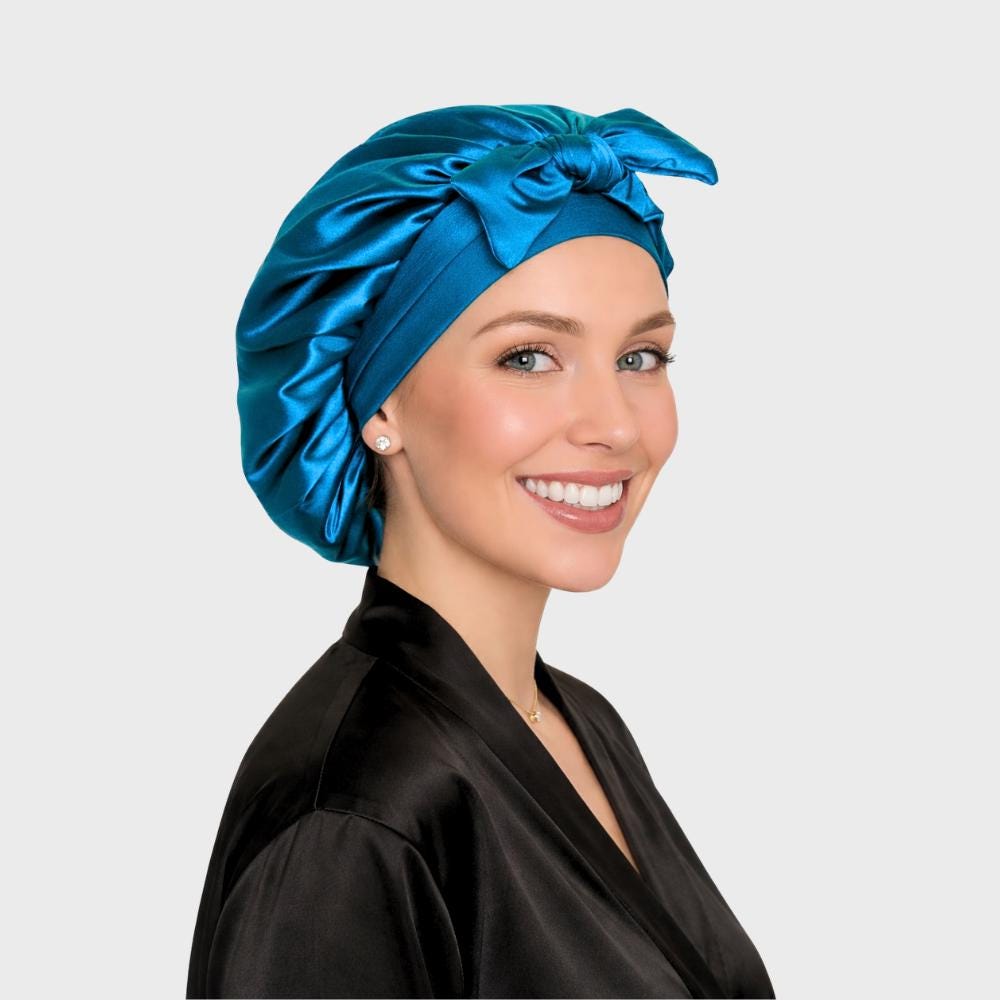 Original Stretch Tie Satin Bonnet